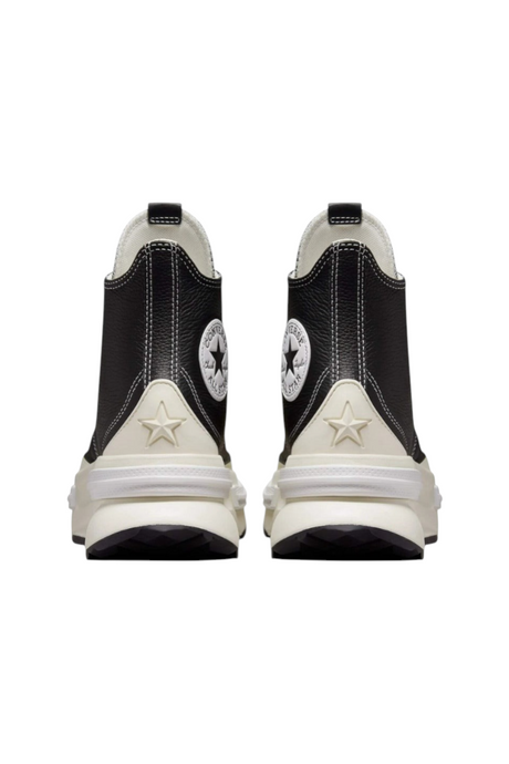 Sporline Converse Run Star Legacy CX siyah beyaz kadın spor ayakkabı arka görünüm