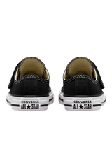 Sporline Converse Chuck Taylor All Star 1V siyah çocuk spor ayakkabısı, topuktan arkadan görünüm