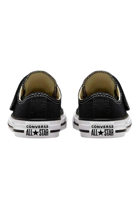 Sporline Converse Chuck Taylor All Star 1V siyah çocuk spor ayakkabısı, topuktan arkadan görünüm