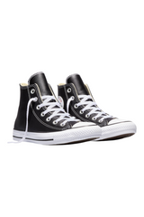 Sporline Converse Chuck Originals siyah deri yüksek bilekli bağcıklı spor ayakkabı