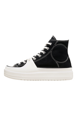 Sporline Converse Chuck Taylor All Star Construct siyah kanvas yüksek tabanlı erkek spor ayakkabı