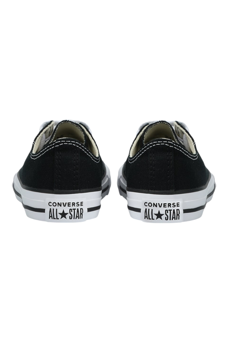 Sporline Converse Chuck Taylor siyah kanvas çocuk spor ayakkabısı arka görünümü