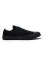 Sporline Converse Chuck Taylor All Star siyah kanvas unisex spor ayakkabı, yan profil görünümü