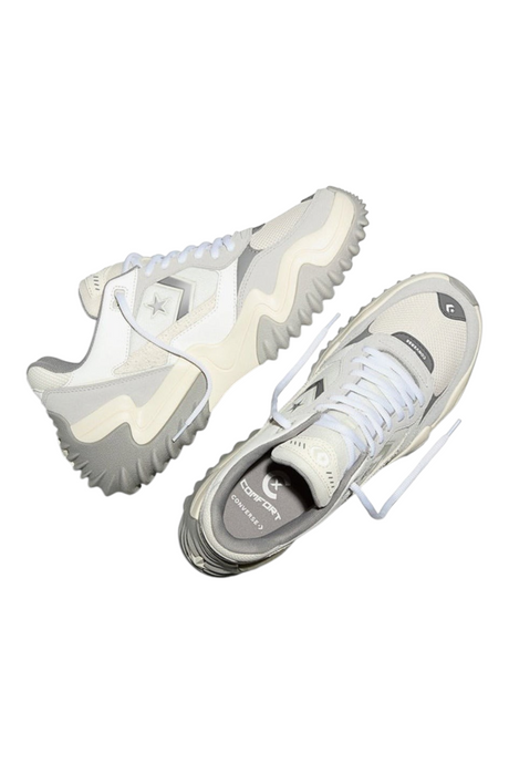 Sporline Converse Wave Motion krem rengi süet detaylı unisex sneaker ayakkabı