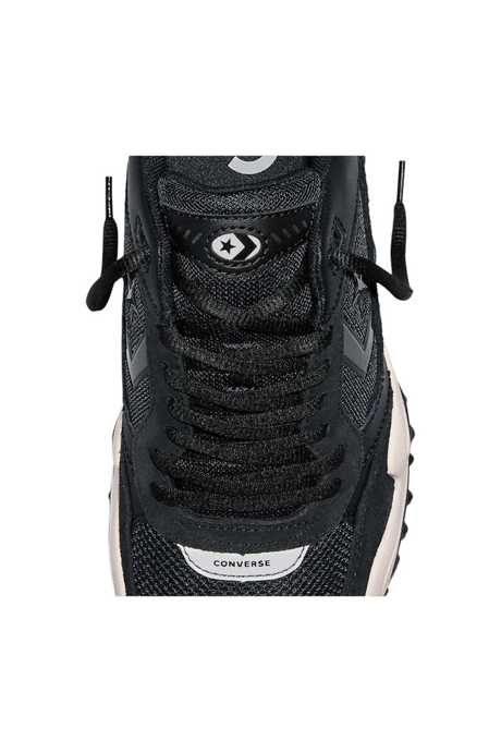 Sporline Converse Wave Motion Trainer siyah kadın günlük spor ayakkabı, detaylı bağcık ve dil tasarımı