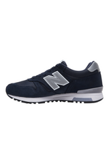 Sporline NB Lifestyle ML565NVY lacivert renkli, tekstil ve süet detaylı, günlük kullanıma uygun erkek spor ayakkabı