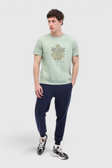 Sporline Lumberjack lacivert regular kesim erkek jogger eşofman altı, polyester ve elastan karışımlı rahat tasarım.