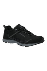 Sporline Lumberjack 6W Dare 6PR siyah erkek spor ayakkabı, tekstil ve PU malzeme, dayanıklı phylon termo taban