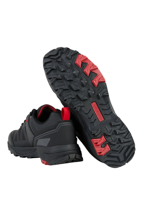 Sporline Lumberjack STAR 4PR siyah ve kırmızı renkli, tırtıklı tabanlı erkek outdoor ayakkabı