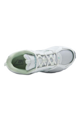 Sporline New Balance ML408MG beyaz ve yeşil detaylı, file ve sentetik malzemeden üretilmiş unisex spor ayakkabı