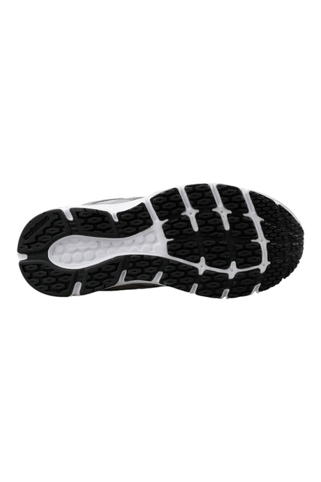 Sporline New Balance M480GR5 gri unisex günlük spor ayakkabının siyah ve beyaz desenli kauçuk dış taban görünümü