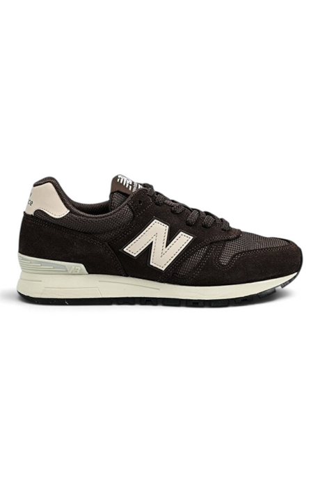 Sporline New Balance W5653RK kadın spor ayakkabı, kahverengi deri ve tekstil detaylı günlük yürüyüş ayakkabısı.