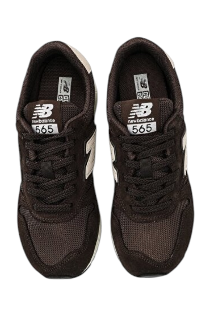 Sporline New Balance W5653RK kadın spor ayakkabı, kahverengi deri ve tekstil detaylı günlük yürüyüş ayakkabısı
