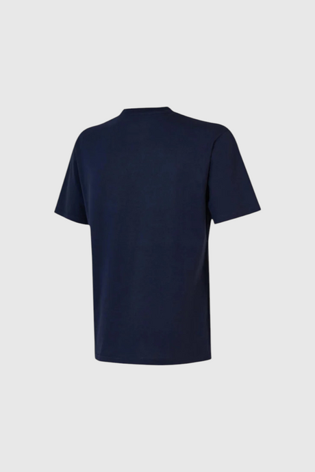 Sporline New Balance lacivert erkek t-shirt, modern ve sade tasarımlı, günlük kullanıma uygun kısa kollu üst