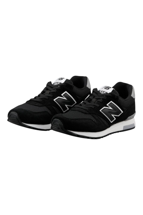 Sporline New Balance WL565BLK siyah beyaz kadın günlük spor ayakkabı, dayanıklı kauçuk tabanlı ve şık tasarımlı