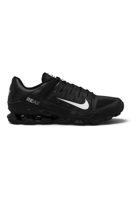 Sporline Nike Reax 8 TR siyah file detaylı erkek yürüyüş ayakkabısı, yan profil görünümü