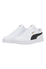 Sporline Puma Caven unisex beyaz ve altın detaylı spor ayakkabı