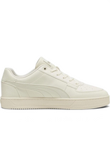 Sporline Puma Caven 2.0 kırık beyaz unisex sneaker, yan profil görünümü, klasik bağcıklı tasarım