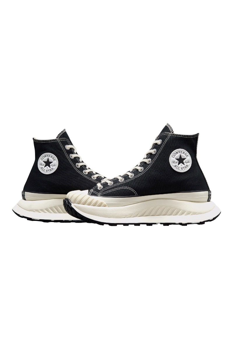 Sporline siyah Converse Chuck 70 AT-CX platform tabanlı yüksek bilekli kanvas spor ayakkabı