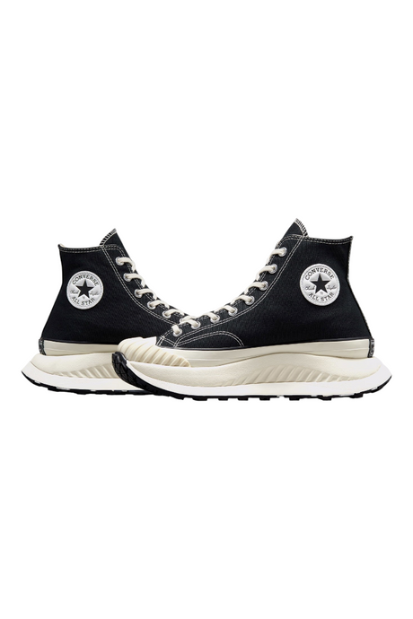 Sporline siyah Converse Chuck 70 AT-CX platform tabanlı yüksek bilekli kanvas spor ayakkabı