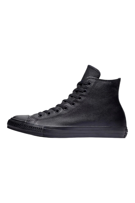 Sporline marka siyah deri Converse Chuck Originals yüksek bilekli erkek spor ayakkabı