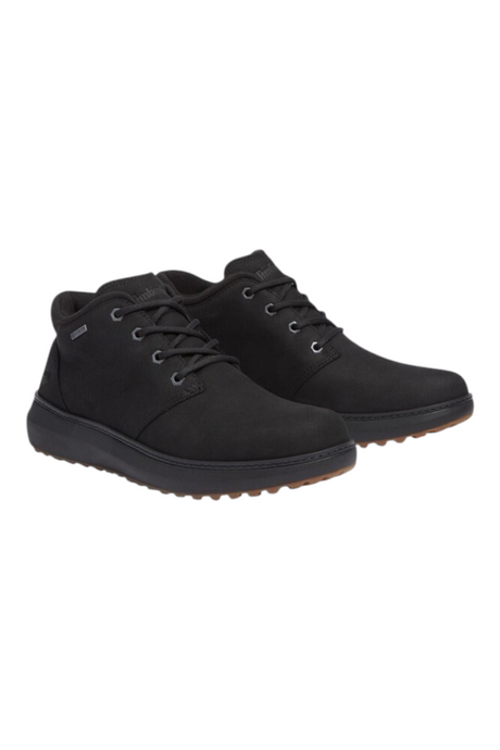 Sporline Timberland Hudson Road siyah erkek chukka bot, Gore-Tex teknolojili bağcıklı tasarım