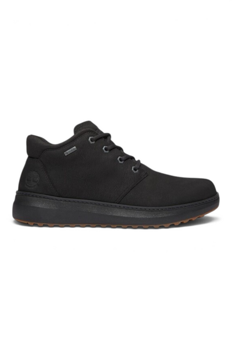 Sporline Timberland Hudson Road siyah Gore-Tex erkek chukka bot, yan profil görünümü